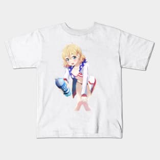 Kawaii Kanojo San From Rent A Girlfriend Kids T-Shirt